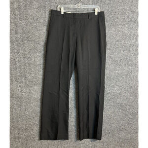 Doc & Amelia Womens Dress Pants Size 14 Black Pleated High Rise Office Career